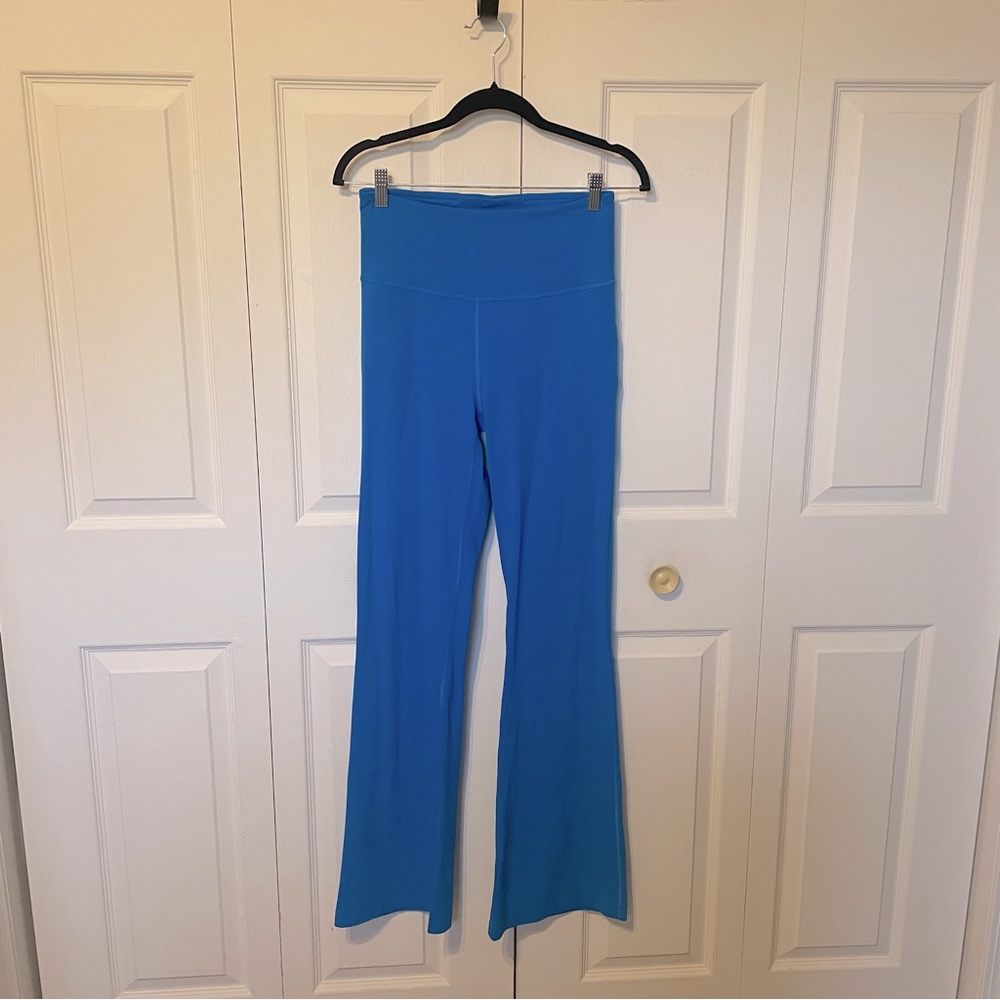 Lululemon Blue Flared Leggings